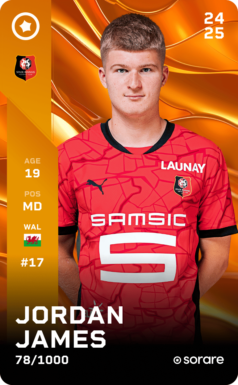 Jordan James 2024-25 • Limited 78/1000