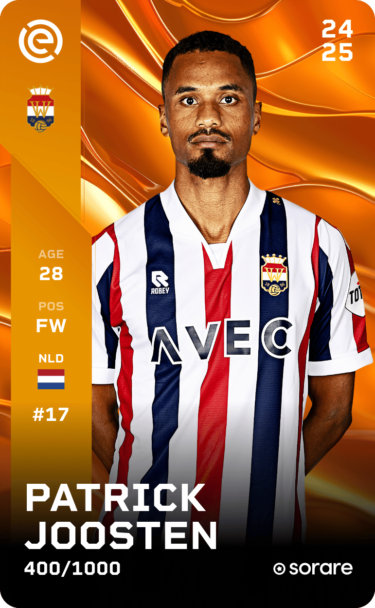 Patrick Joosten 2024-25 • Limited 400/1000