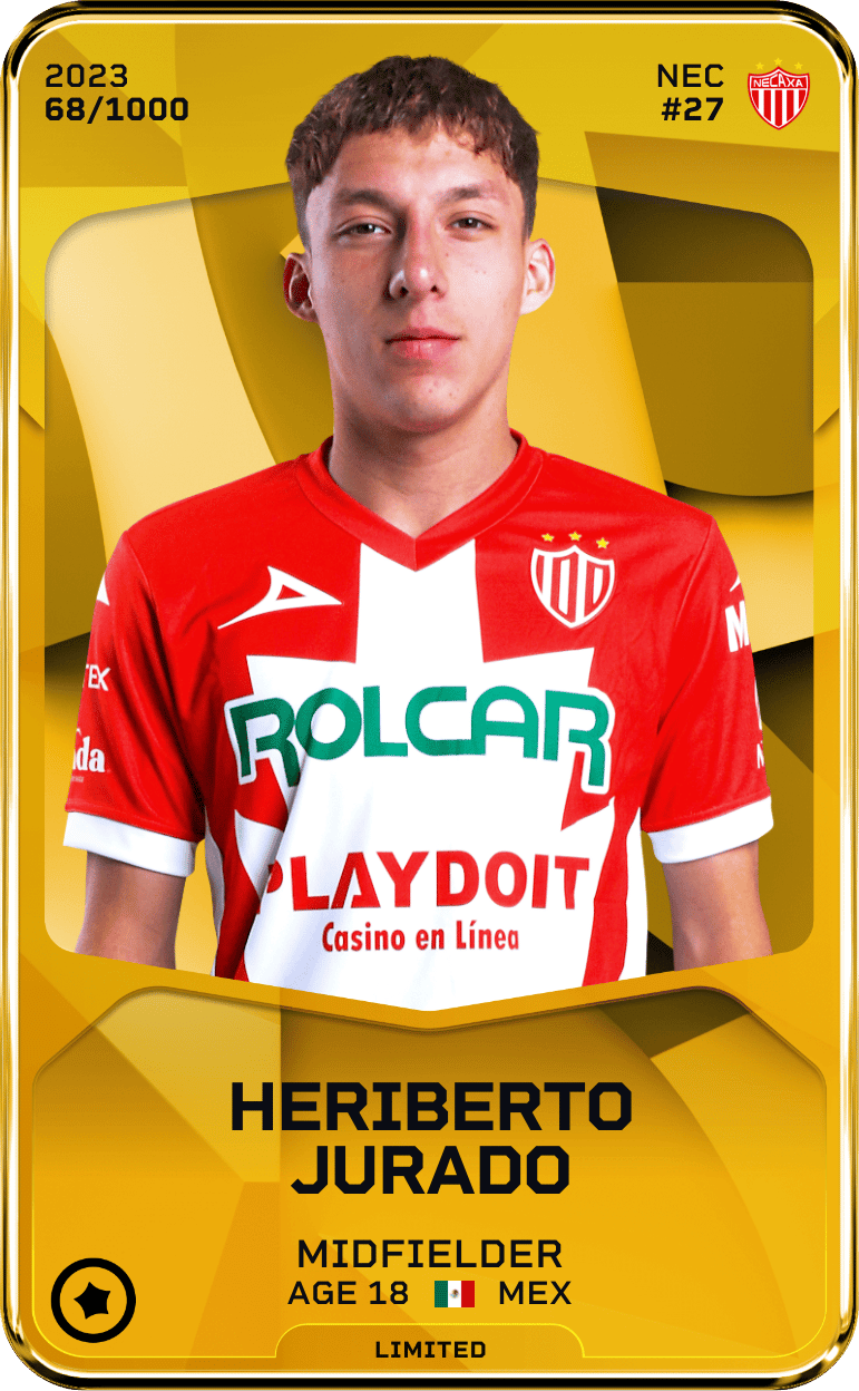 Heriberto Jurado 2023-24 • Limited 68/1000