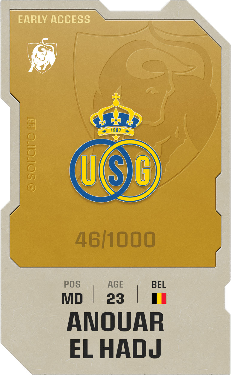 Anouar El Hadj 2025-26 • Limited 46/1000