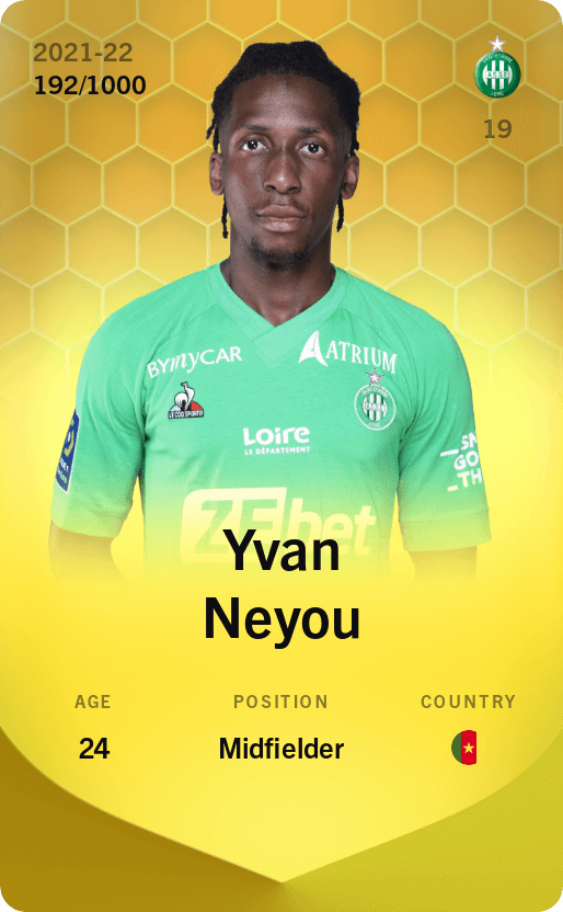 Yvan Neyou 2021-22 • Limited 192/1000