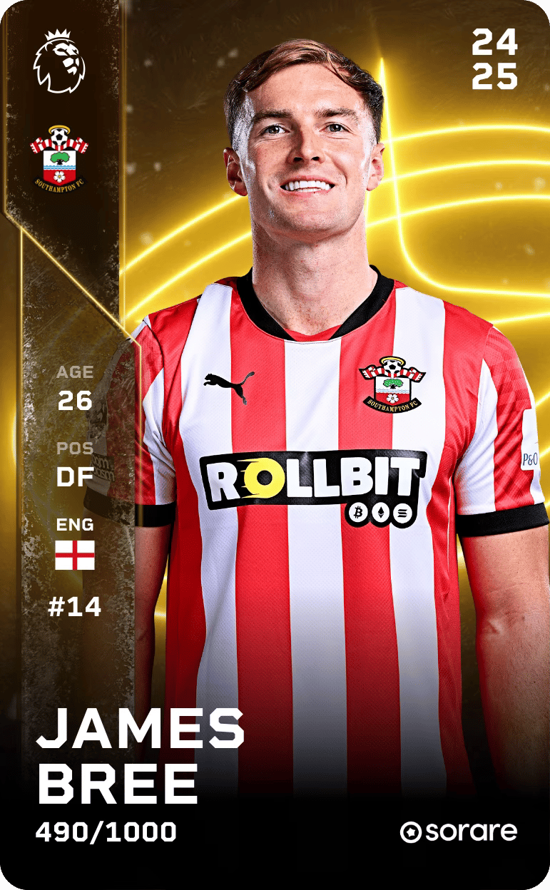 James Bree 2024-25 • Limited 490/1000
