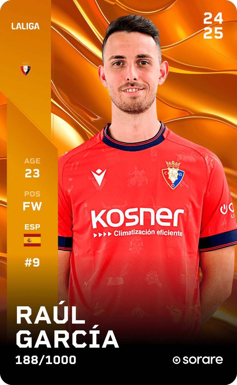 Raúl 2024-25 • Limited 188/1000