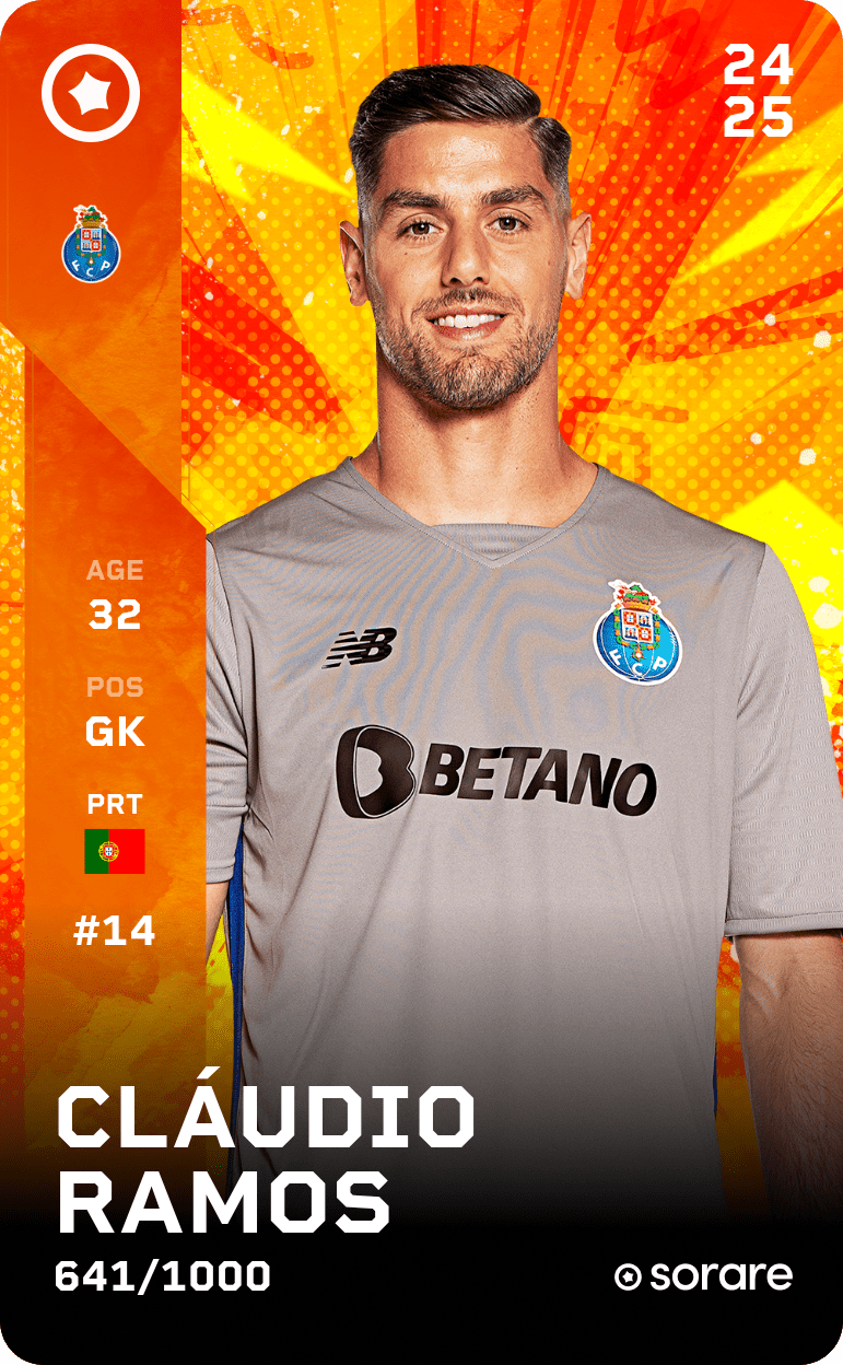 Cláudio Ramos 2024-25 • Limited 641/1000