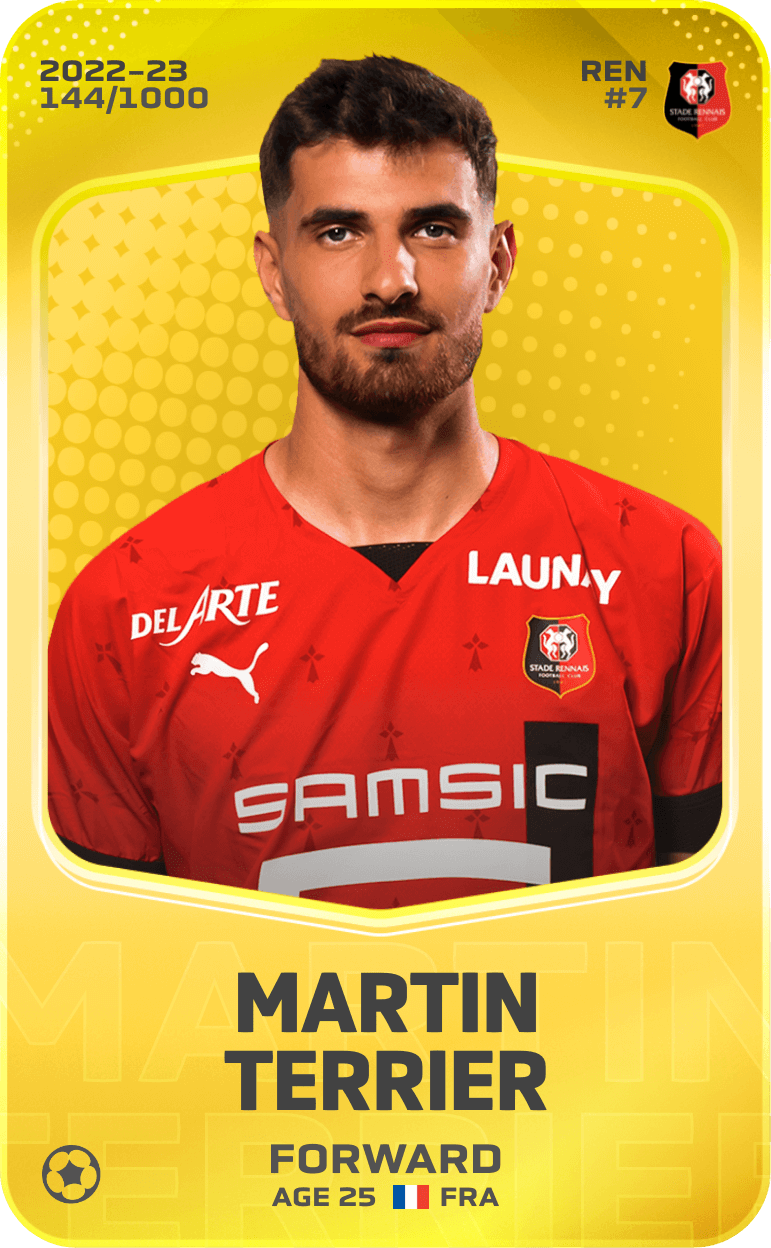 Martin Terrier 2022-23 • Limited 144/1000