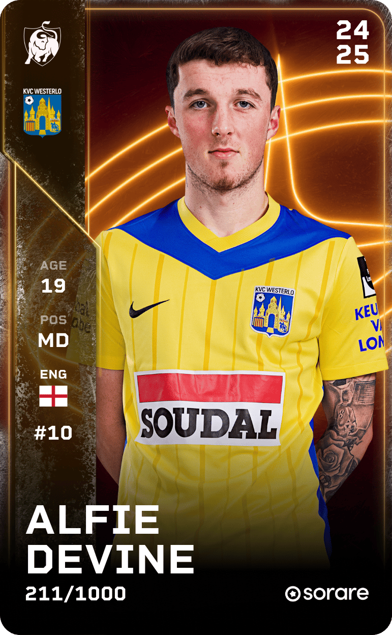 Alfie Devine 2024-25 • Limited 211/1000