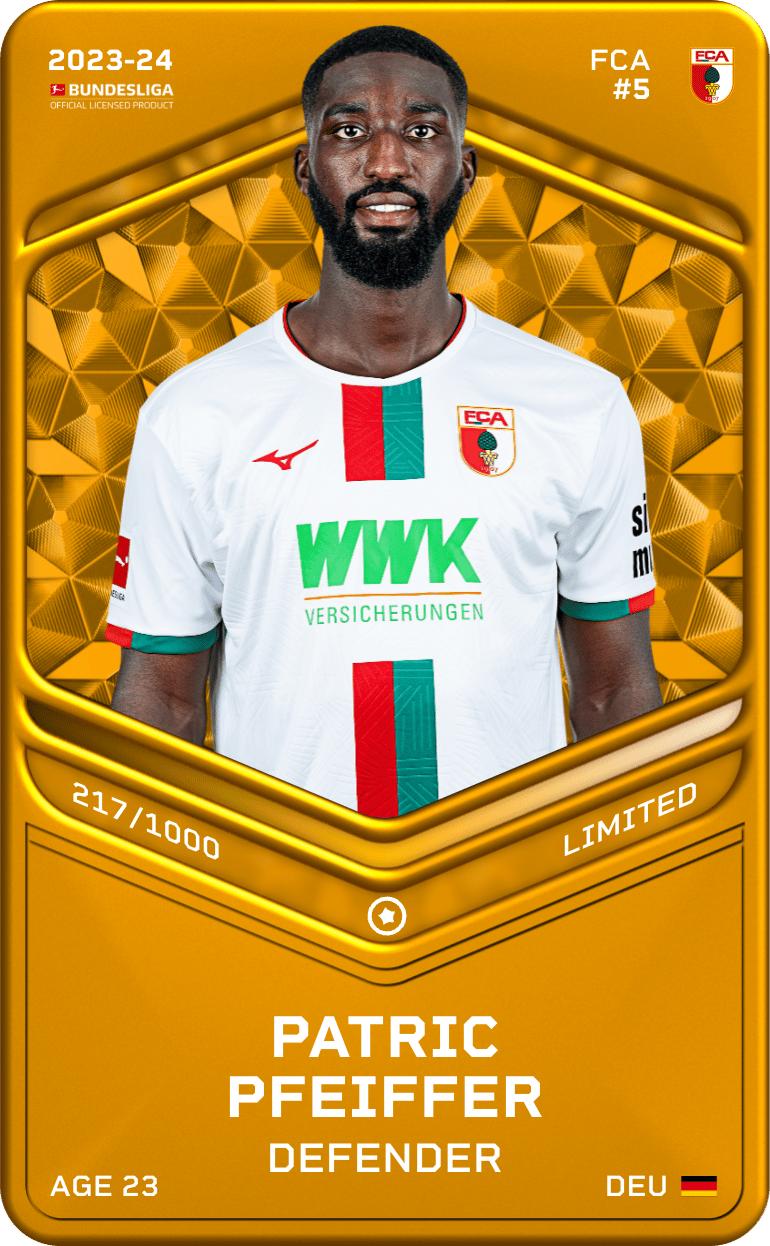 Patric Pfeiffer 2023-24 • Limited 217/1000