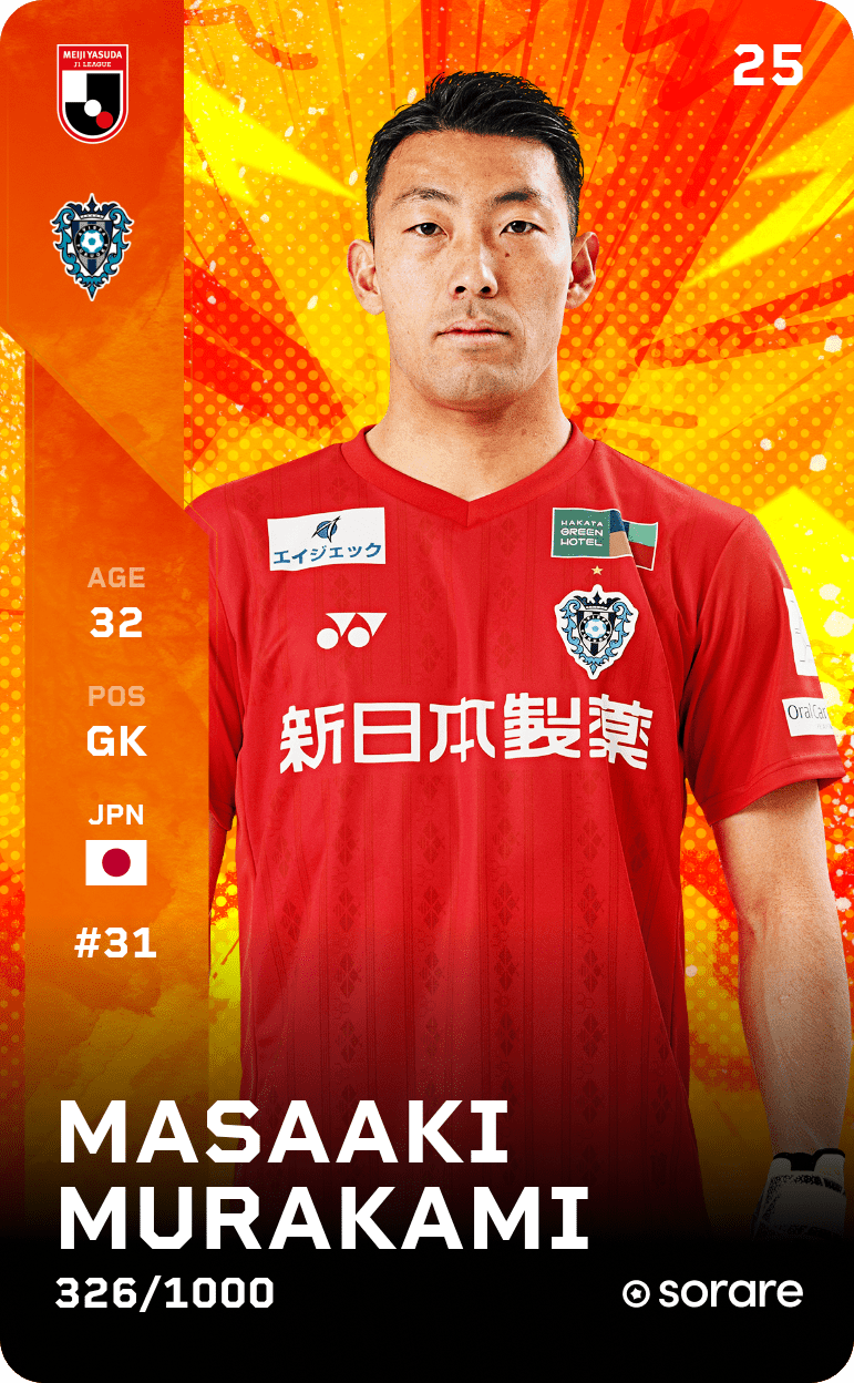 Masaaki Murakami 2025-26 • Limited 326/1000