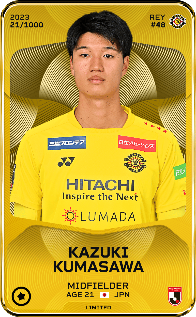 Kazuki Kumasawa 2023-24 • Limited 21/1000