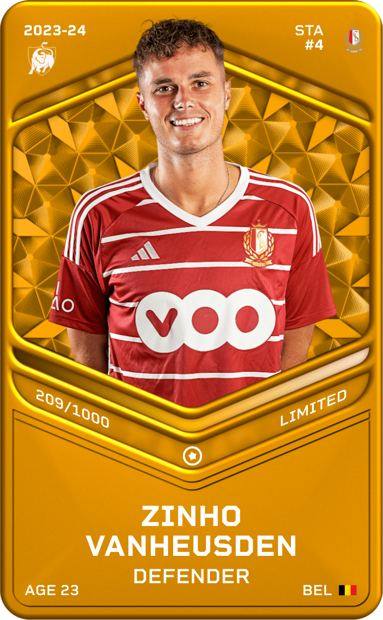 Zinho Vanheusden 2023-24 • Limited 209/1000
