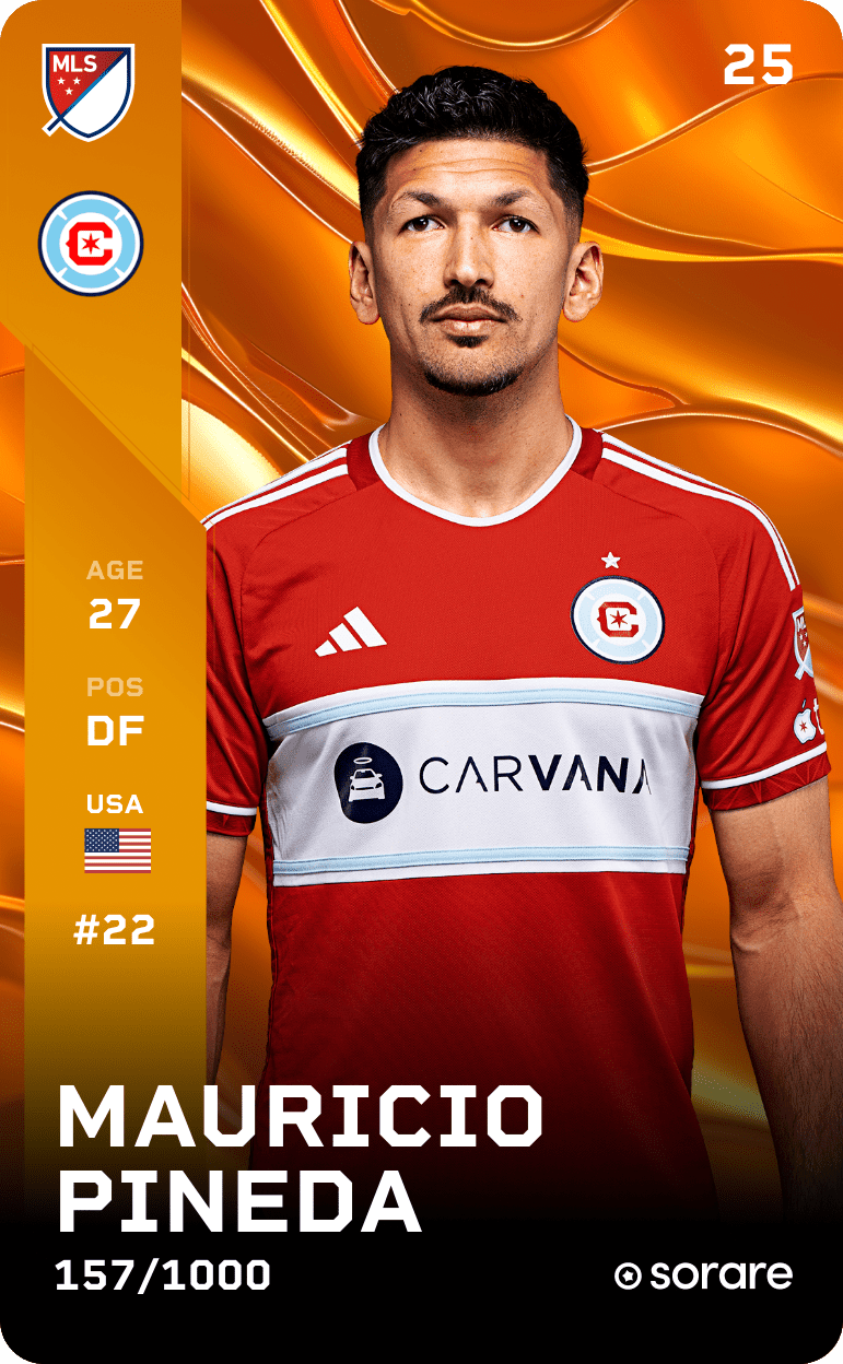 Mauricio Pineda 2025-26 • Limited 157/1000