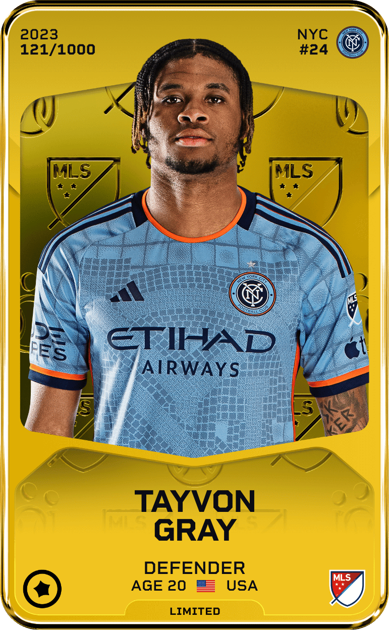 Tayvon Gray 2023-24 • Limited 121/1000