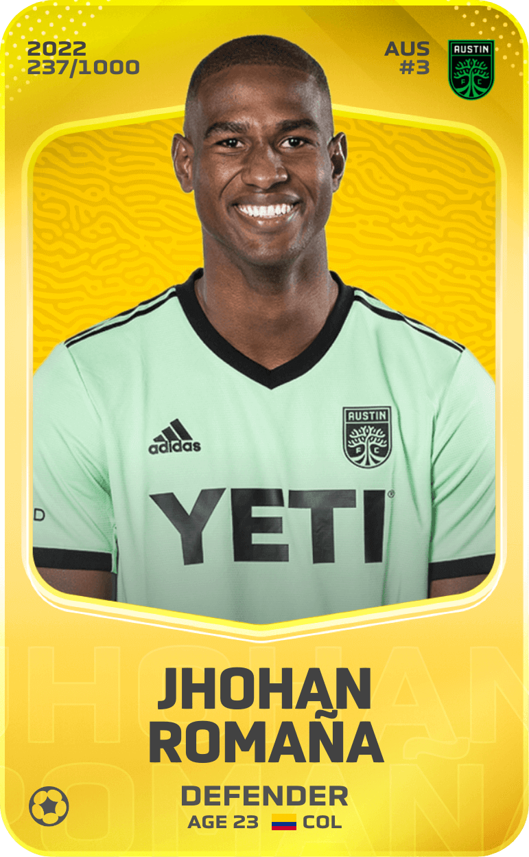 Jhohan Romaña 2022-23 • Limited 237/1000