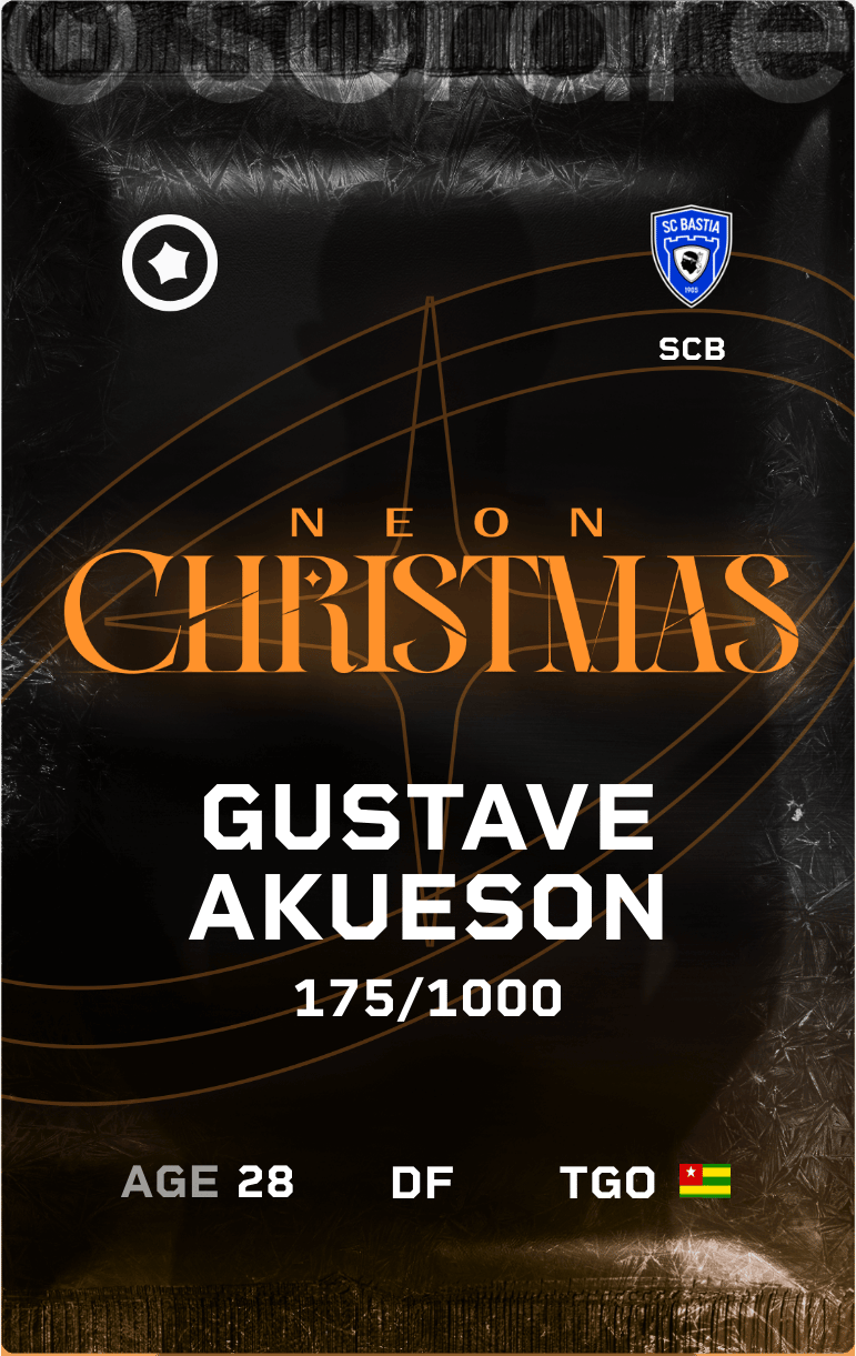Gustave Akueson 2024-25 • Limited 175/1000