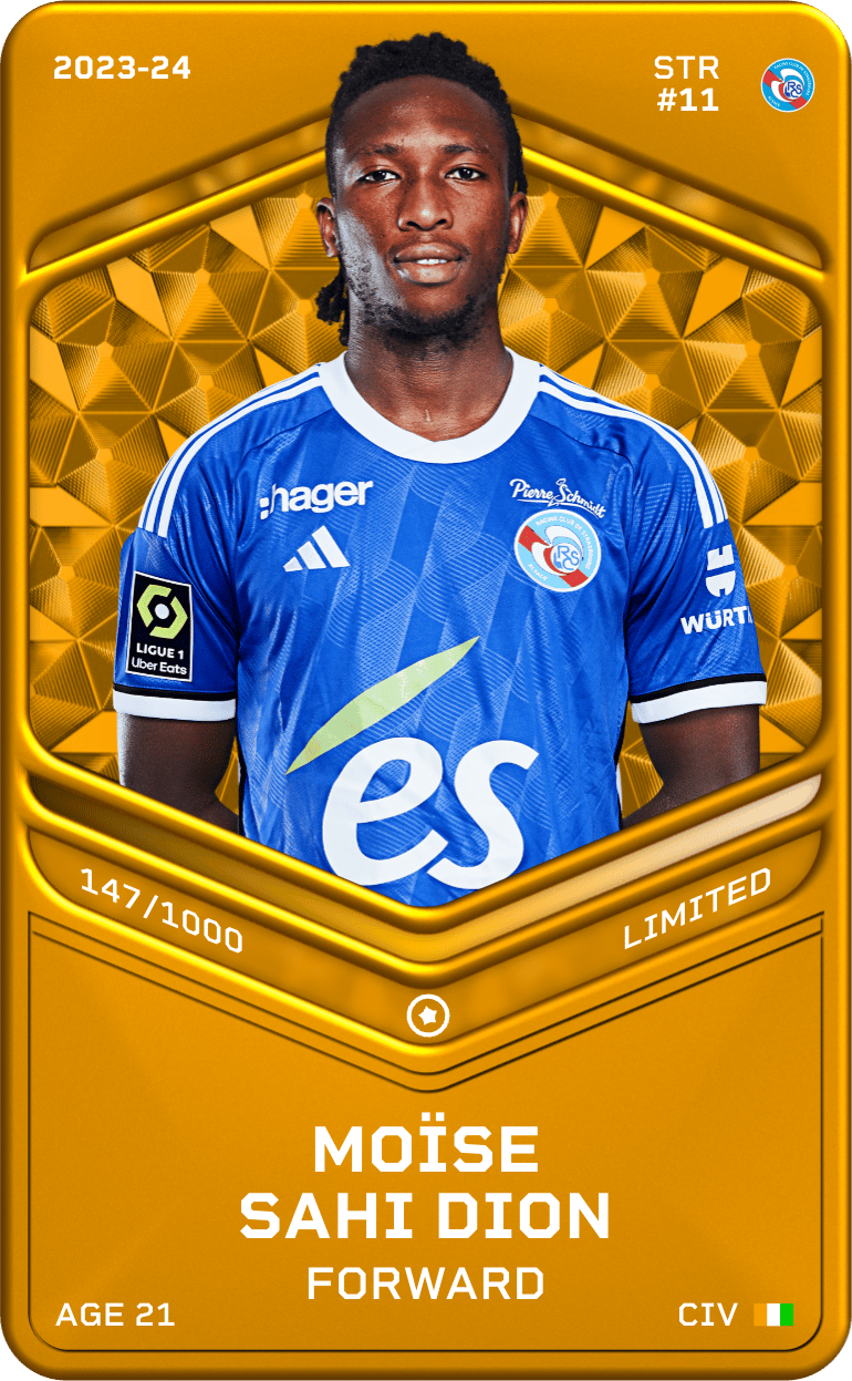 Moïse Sahi Dion 2023-24 • Limited 147/1000