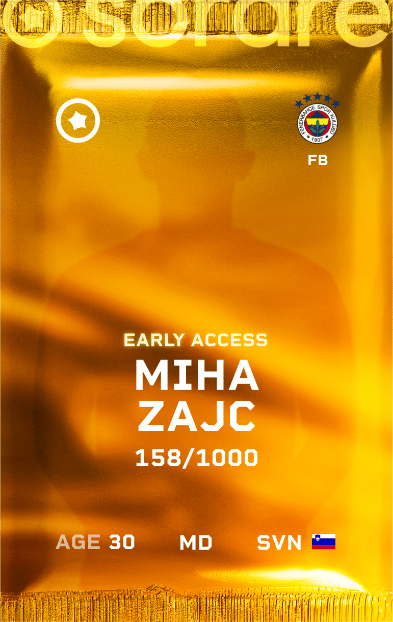 Miha Zajc 2024-25 • Limited 158/1000