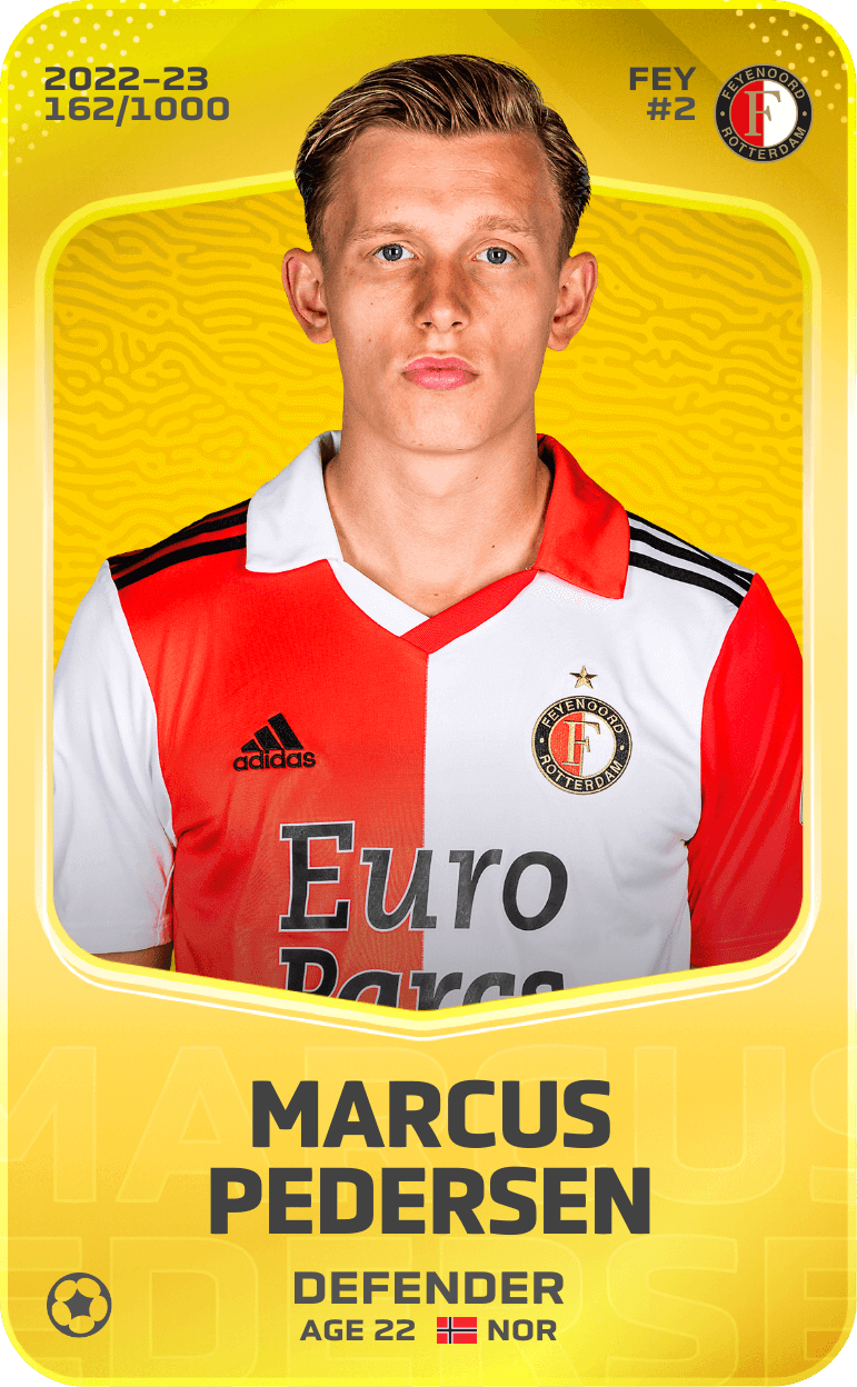 Marcus Pedersen 2022-23 • Limited 162/1000