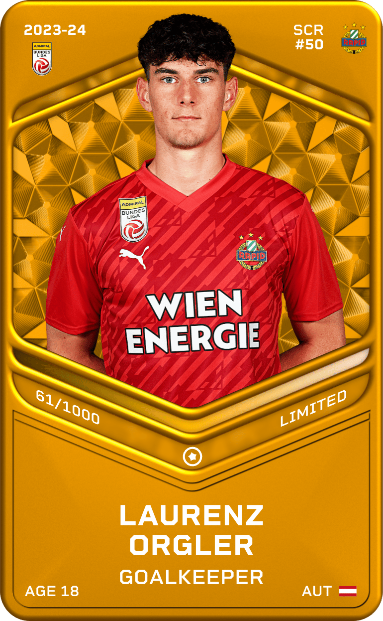 Laurenz Orgler 2023-24 • Limited 61/1000