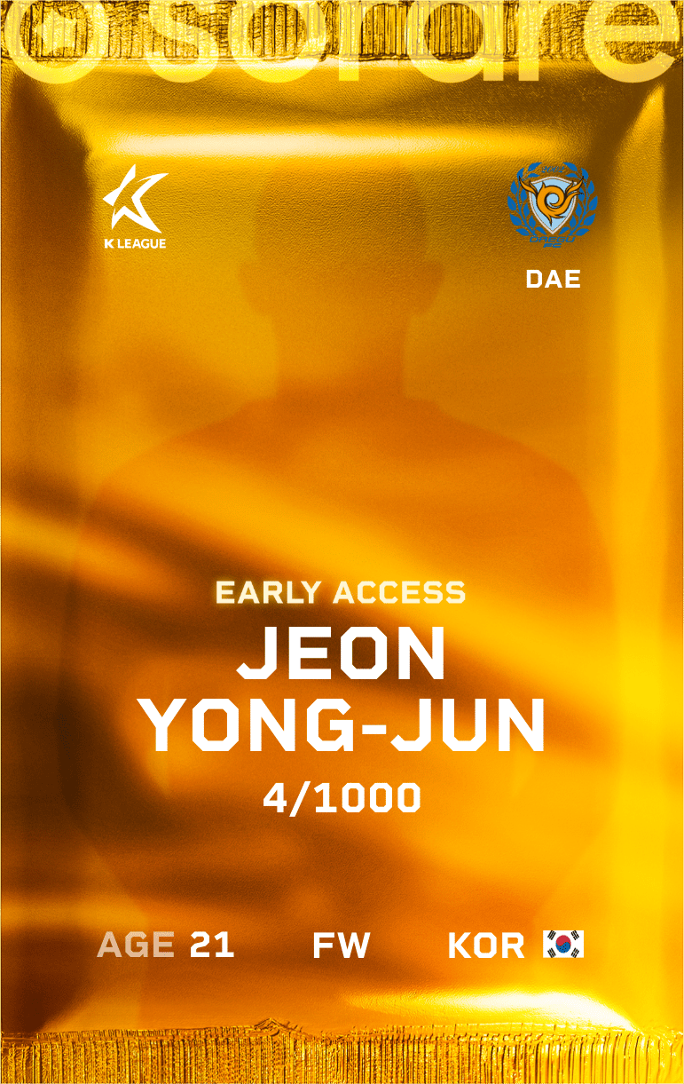 Jeon Yong-Jun 2025-26 • Limited 4/1000