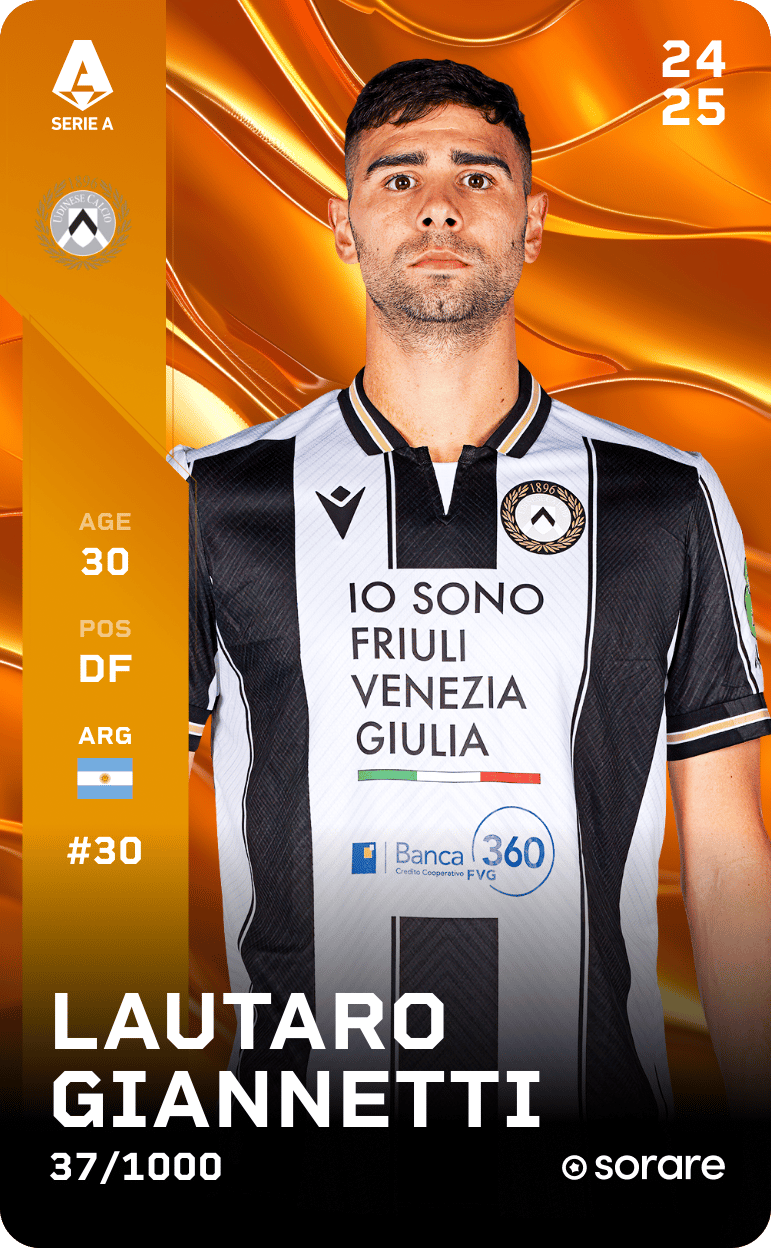 Lautaro Giannetti 2024-25 • Limited 37/1000