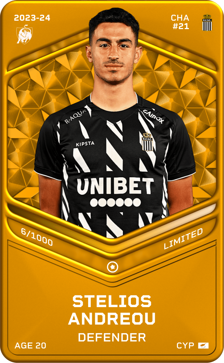 Stelios Andreou 2023-24 • Limited 6/1000
