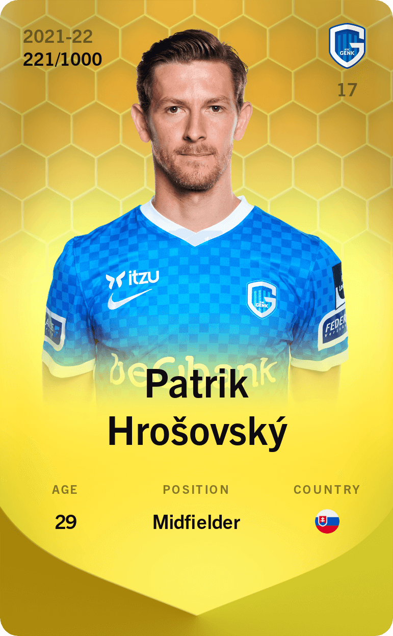 Patrik Hrošovský 2021-22 • Limited 221/1000