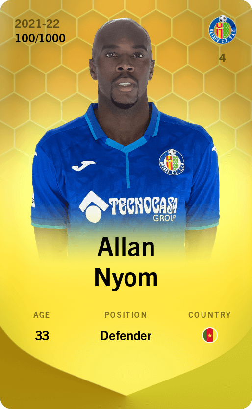 Allan Nyom 2021-22 • Limited 100/1000