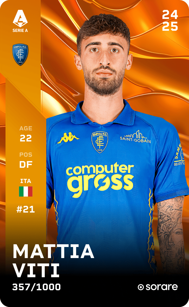 Mattia Viti 2024-25 • Limited 357/1000