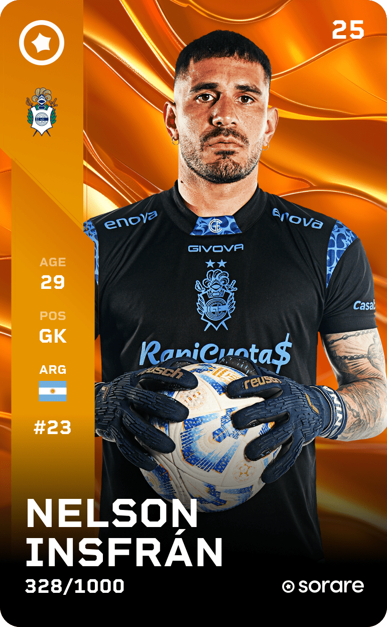 Nelson Insfrán 2025-26 • Limited 328/1000