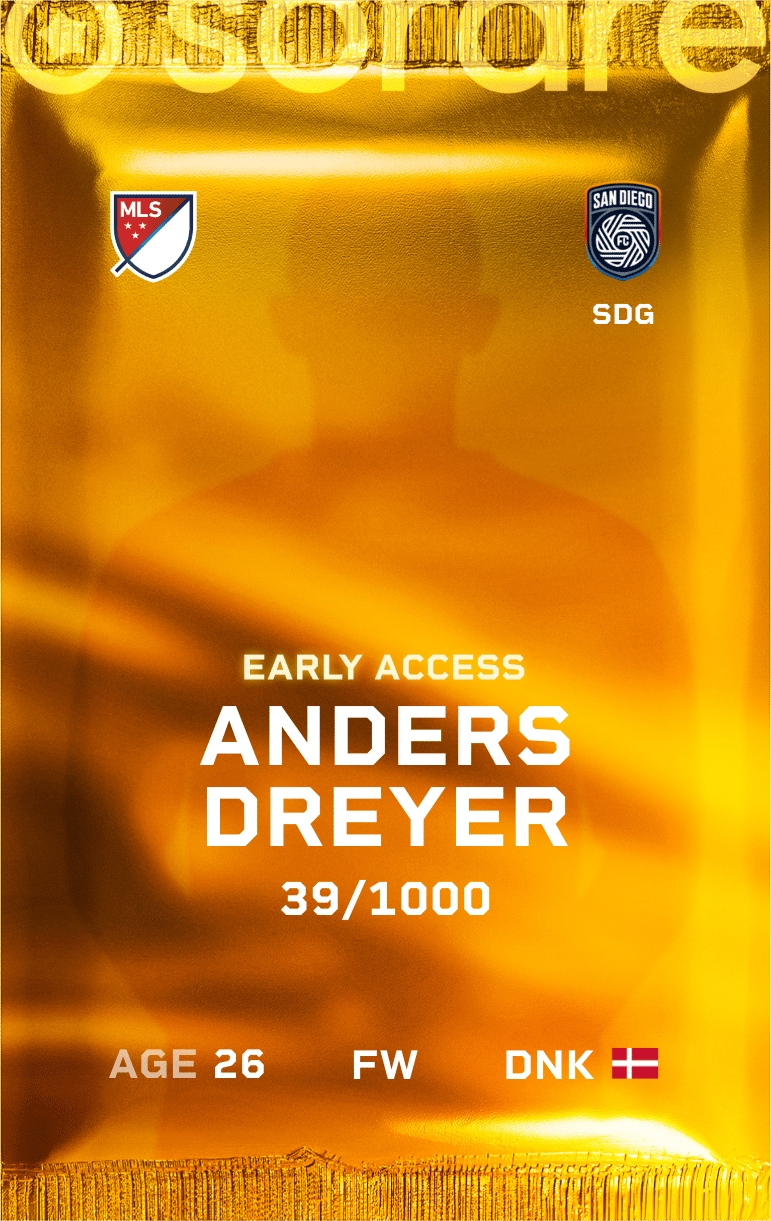 Anders Dreyer 2025-26 • Limited 39/1000