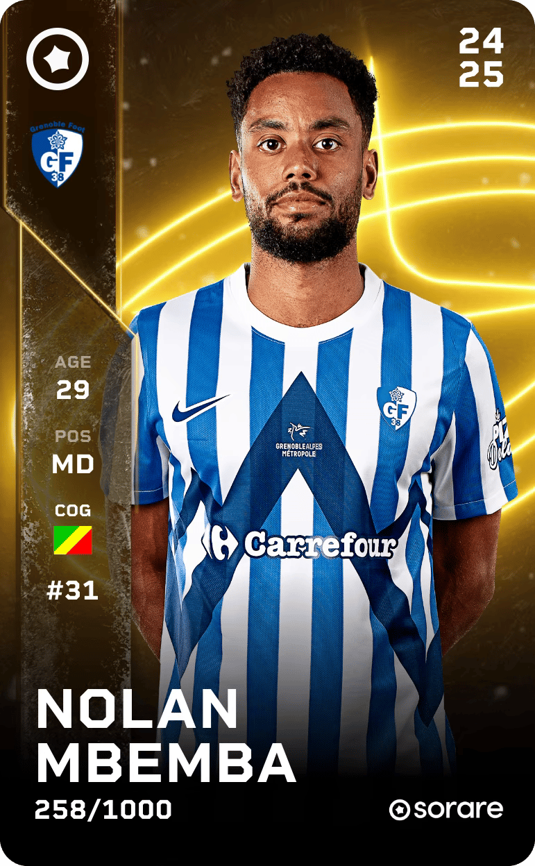 Nolan Mbemba 2024-25 • Limited 258/1000
