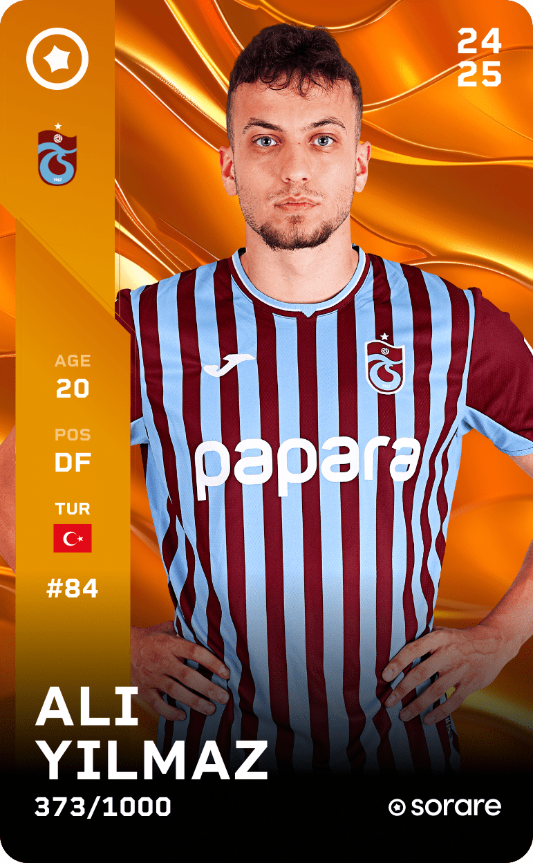 Ali Yılmaz 2024-25 • Limited 373/1000