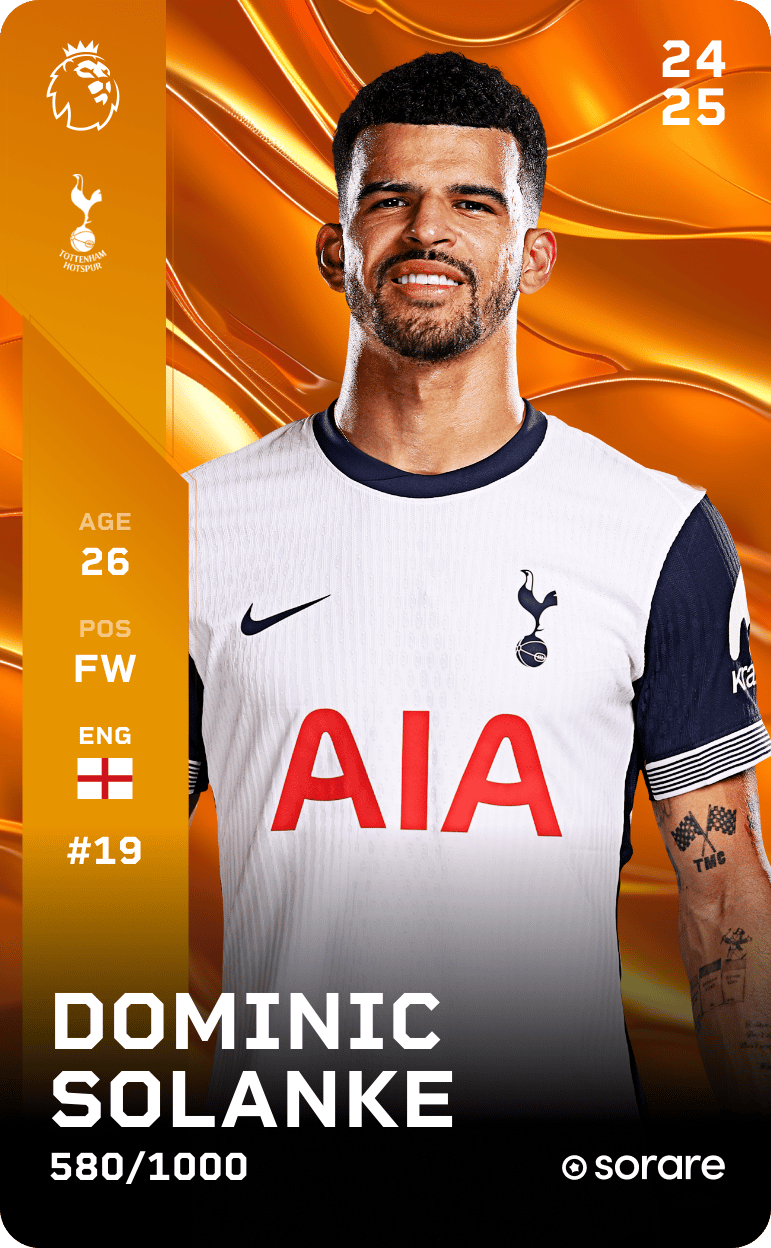 Dominic Solanke 2024-25 • Limited 580/1000