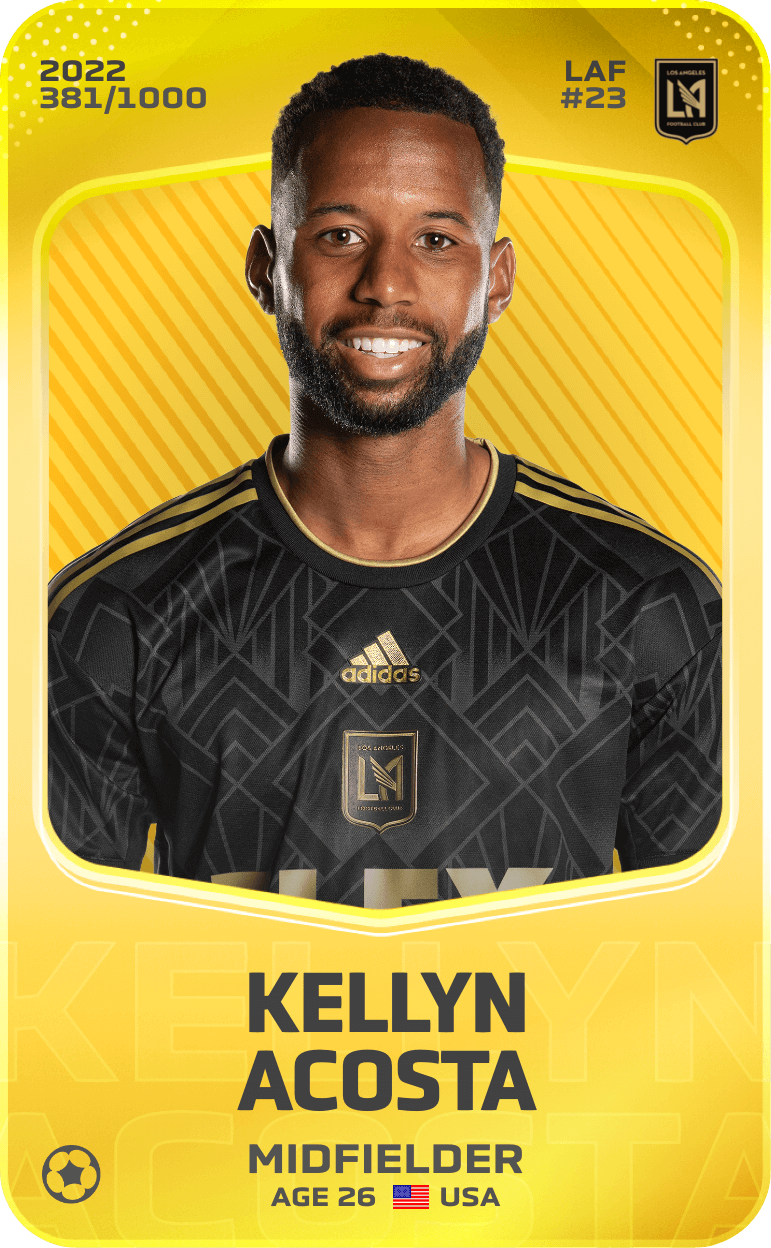 Kellyn Acosta 2022-23 • Limited 381/1000