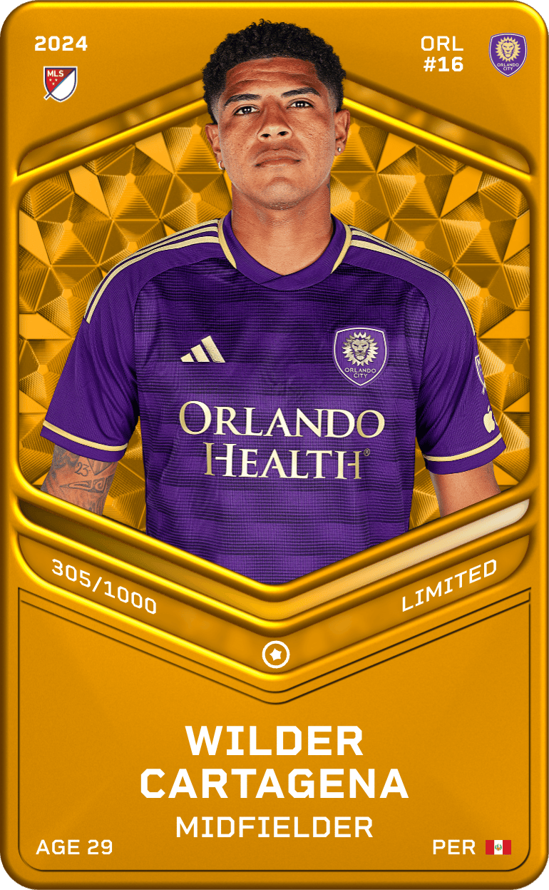 Wilder Cartagena 2024-25 • Limited 305/1000