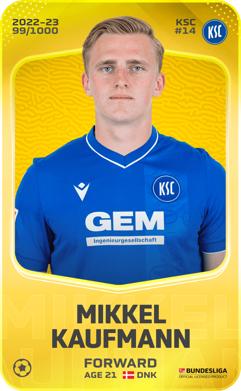 Mikkel Kaufmann 2022-23 • Limited 99/1000