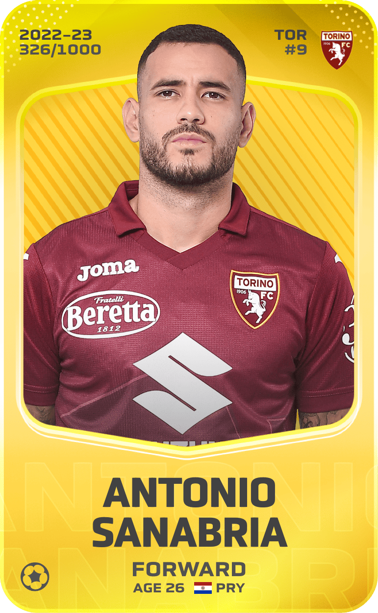 Antonio Sanabria 2022-23 • Limited 326/1000
