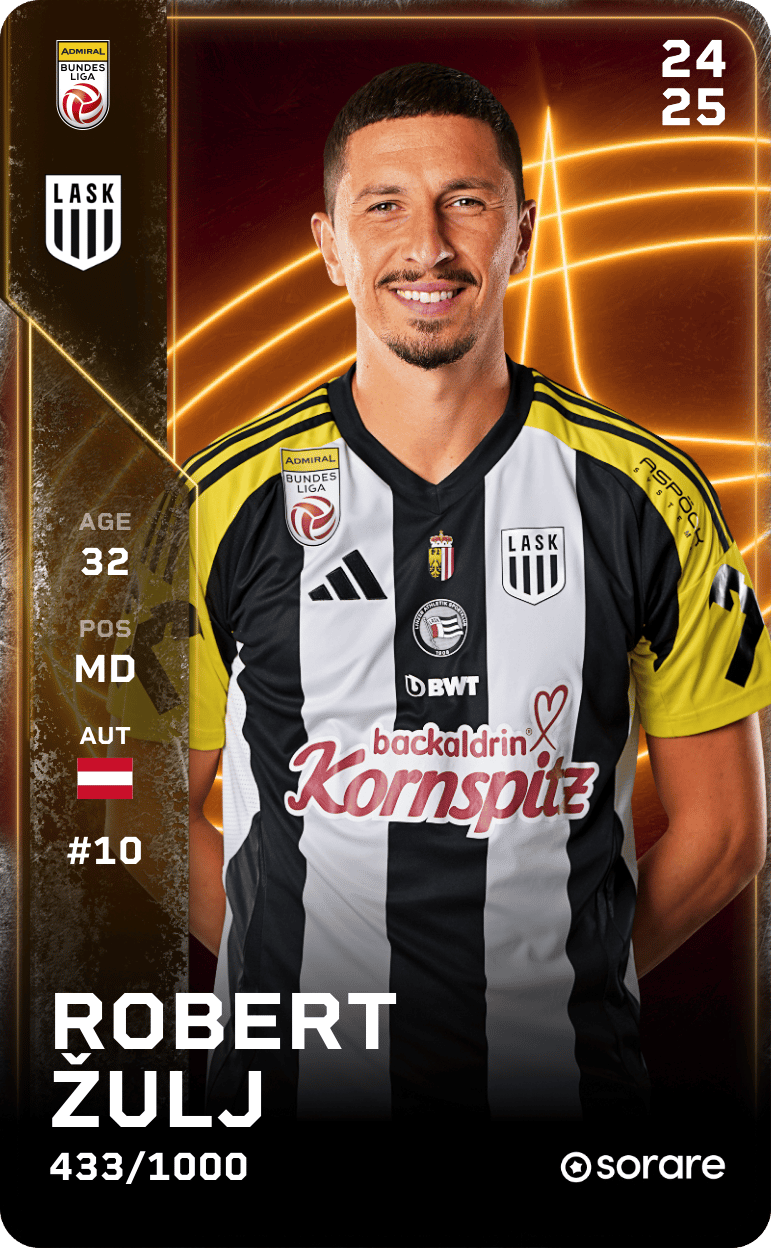 Robert Žulj 2024-25 • Limited 433/1000