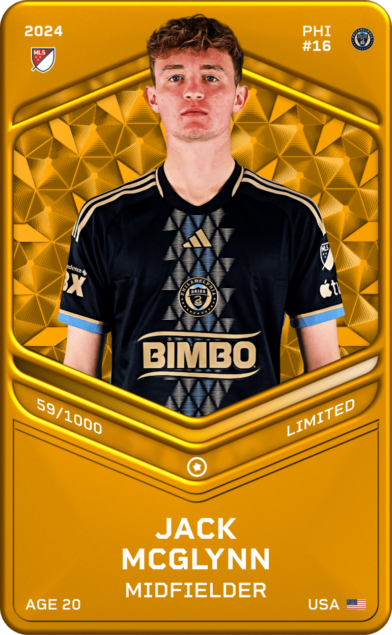 Jack McGlynn 2024-25 • Limited 59/1000