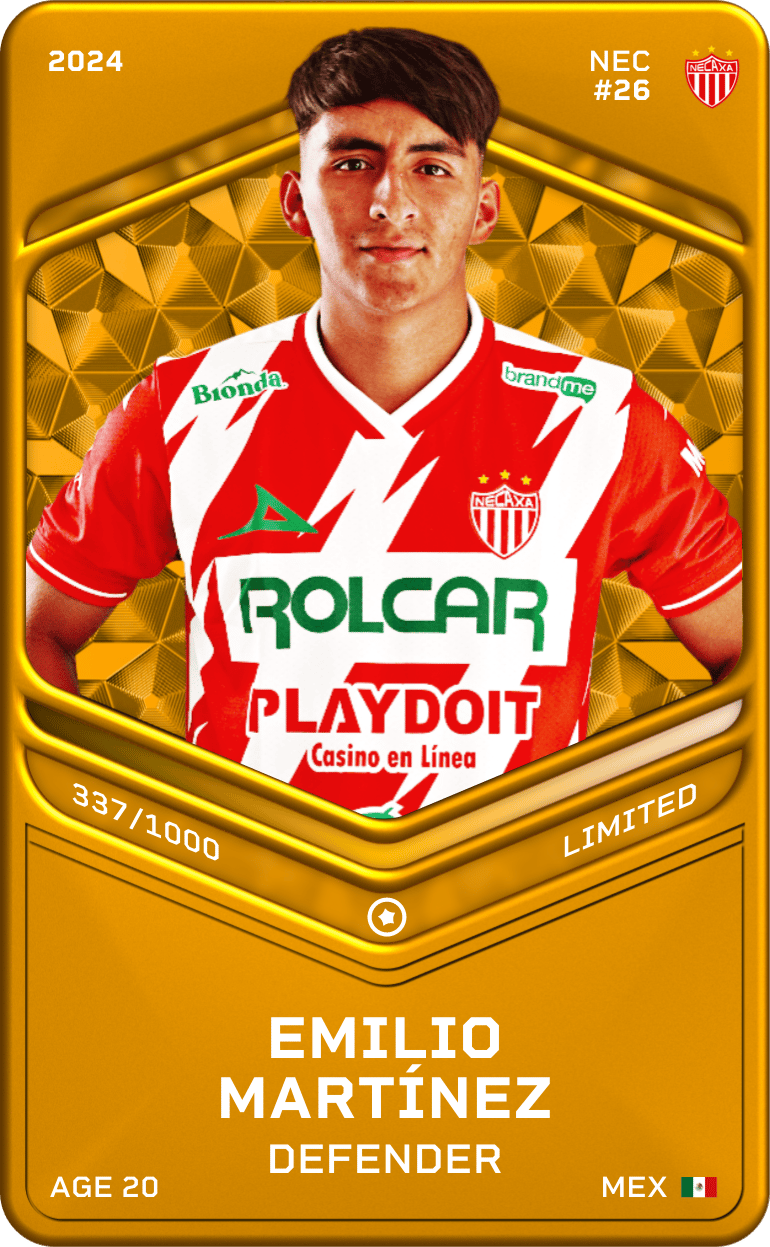 Emilio Martínez 2024-25 • Limited 337/1000