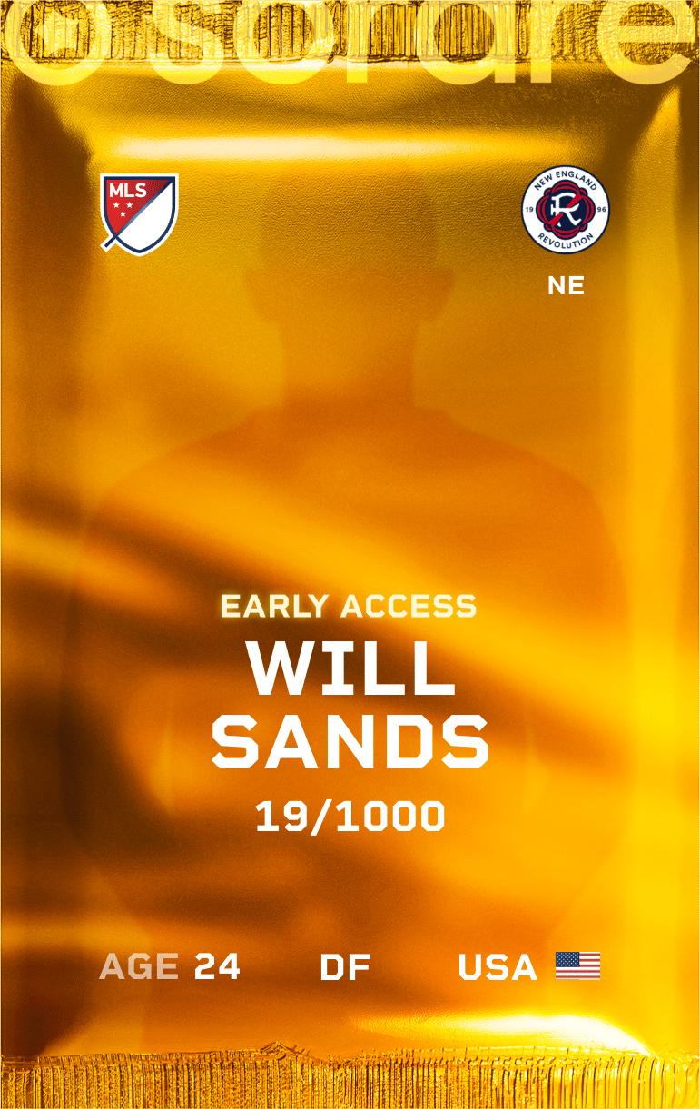 Will Sands 2025-26 • Limited 19/1000