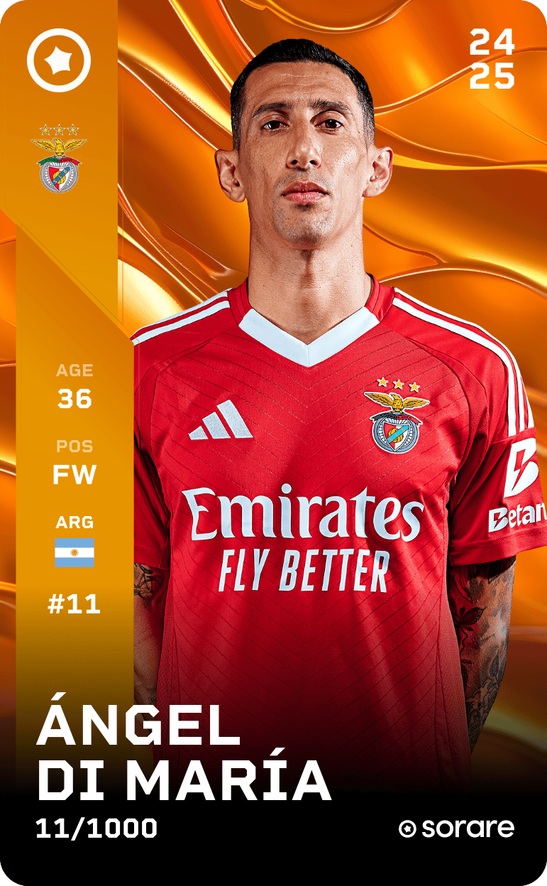 Ángel Di María 2024-25 • Limited 11/1000