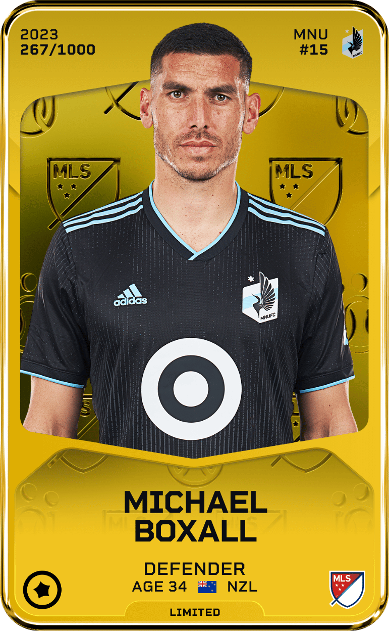 Michael Boxall 2023-24 • Limited 267/1000