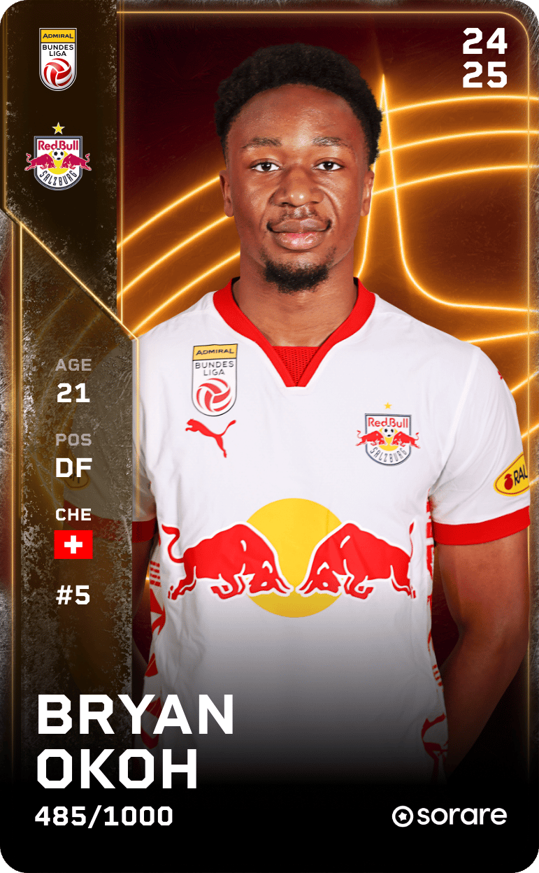 Bryan Okoh 2024-25 • Limited 485/1000