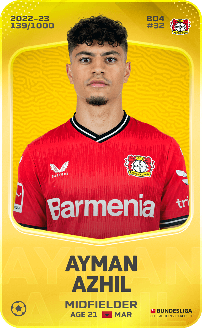 Ayman Azhil 2022-23 • Limited 139/1000