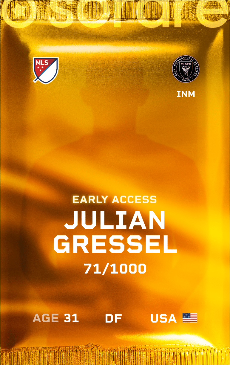 Julian Gressel 2025-26 • Limited 71/1000