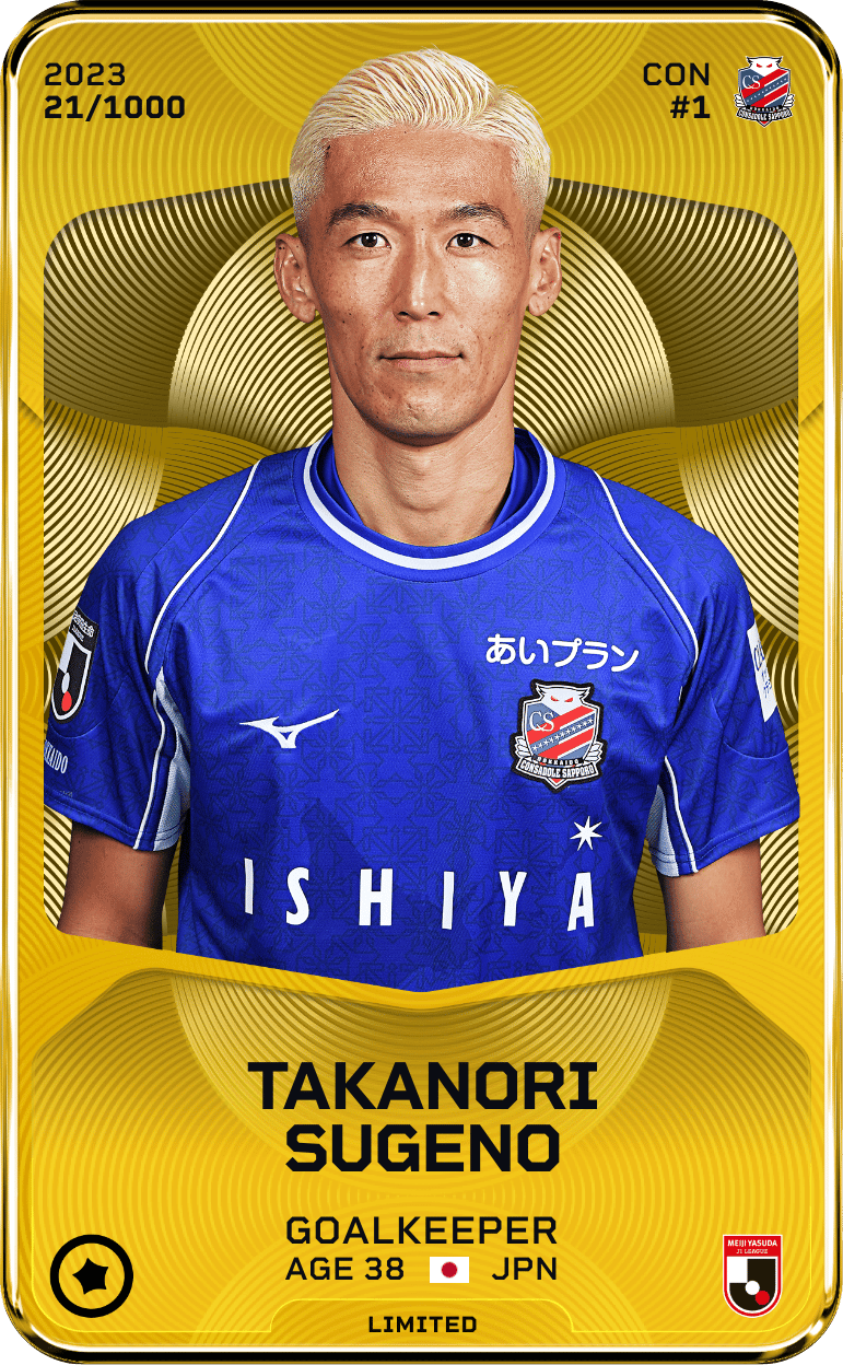 Takanori Sugeno 2023-24 • Limited 21/1000