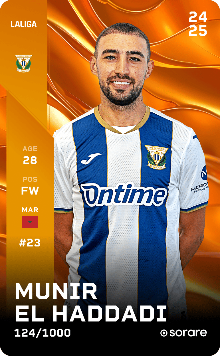 Munir El Haddadi 2024-25 • Limited 124/1000