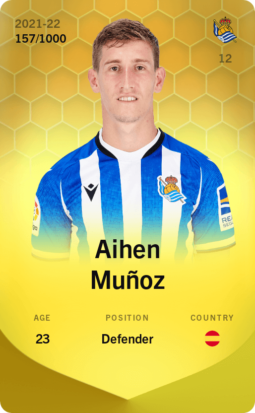Aihen Muñoz 2021-22 • Limited 157/1000