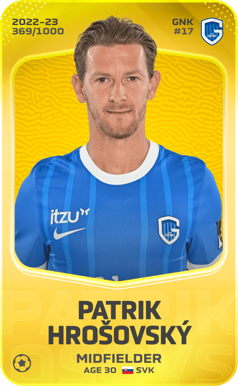 Patrik Hrošovský 2022-23 • Limited 369/1000